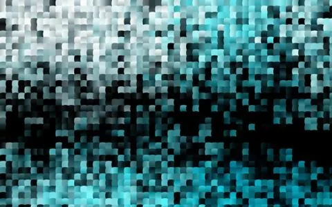 Dark BLUE vector pattern in square style. Stock Illustration