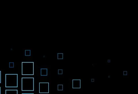 Dark BLUE vector pattern in square style. イラスト素材