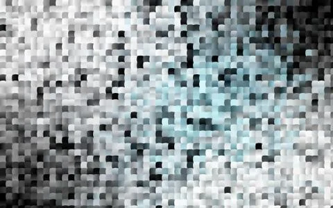 Dark BLUE vector pattern in square style. Stock Illustration