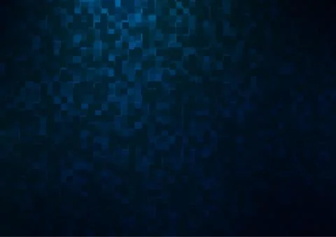 Dark BLUE vector pattern in square style. Illustrazione stock