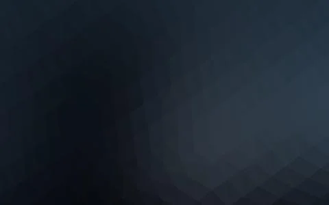 Dark BLUE vector polygon abstract backdrop. 스톡 일러스트