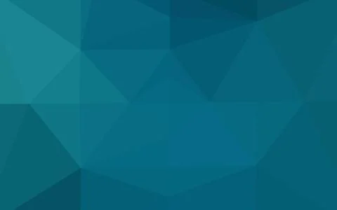 Dark BLUE vector polygonal pattern. Illustrazione stock