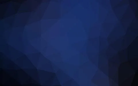 Dark BLUE vector polygonal template. Stock-Illustration