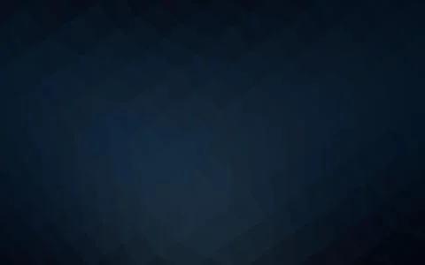 Dark BLUE vector shining triangular template. 스톡 일러스트