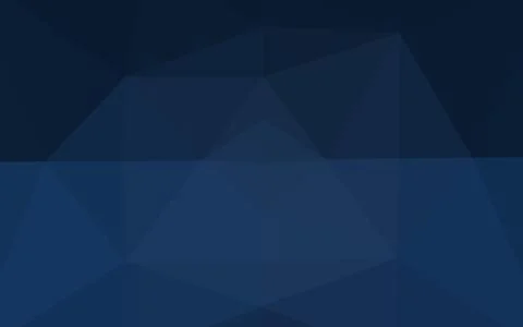 Dark BLUE vector shining triangular pattern. 스톡 일러스트