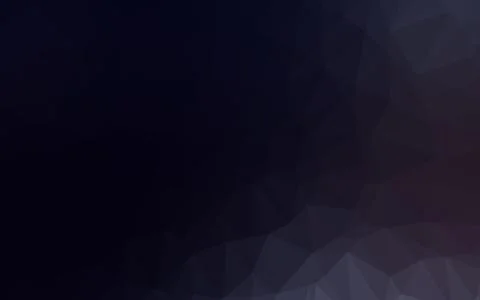 Dark BLUE vector shining triangular template. 스톡 일러스트