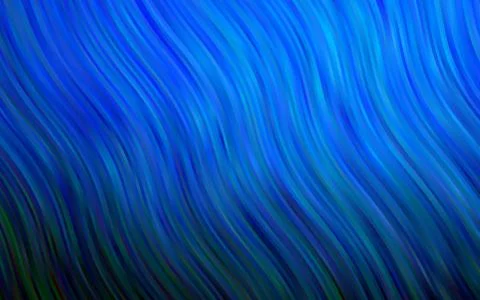 Dark BLUE vector template with bubble shapes. Stock Illustration