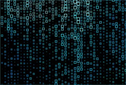 Dark BLUE vector template with rhombus. Stock Illustration