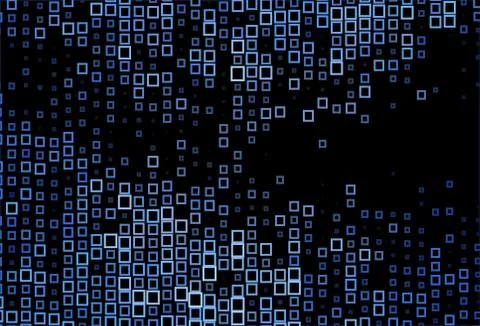 Dark BLUE vector template with rhombus. Illustrazione stock