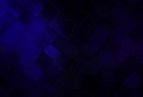 Dark BLUE vector template with rhombus. Illustrazione stock