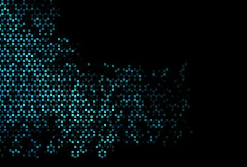 Dark BLUE vector template with square style. Stock Illustration