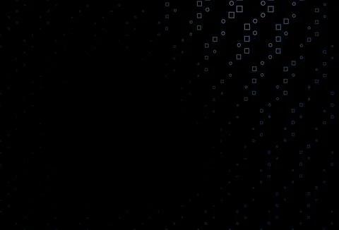 Dark BLUE vector template with square style. Stock-Illustration
