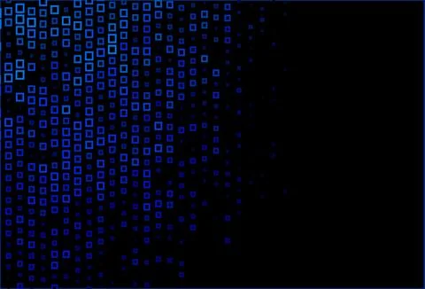 Dark BLUE vector texture in rectangular style. Stock Illustration