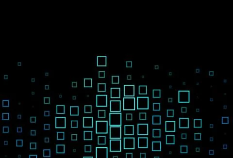 Dark BLUE vector texture in rectangular style. Illustrazione stock