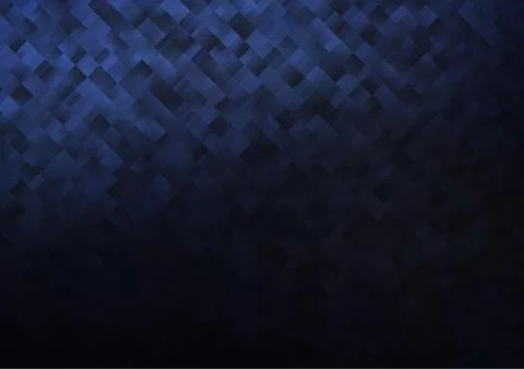 Dark BLUE vector texture in rectangular style. Stockillustratie