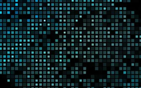 Dark BLUE vector texture in rectangular style. Stock Illustration