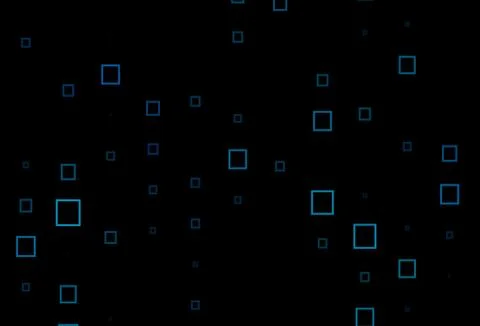 Dark BLUE vector texture in rectangular style. Stock Illustration