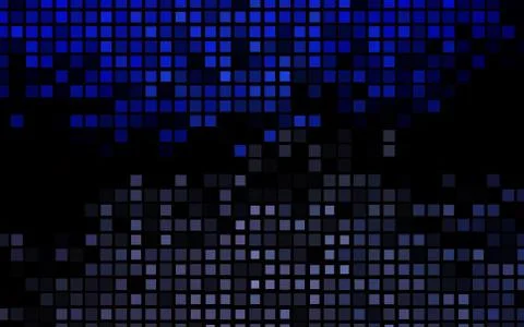 Dark BLUE vector texture in rectangular style. Stock Illustration