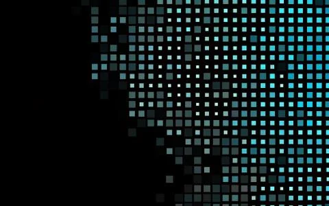 Dark BLUE vector texture in rectangular style. Stock Illustration