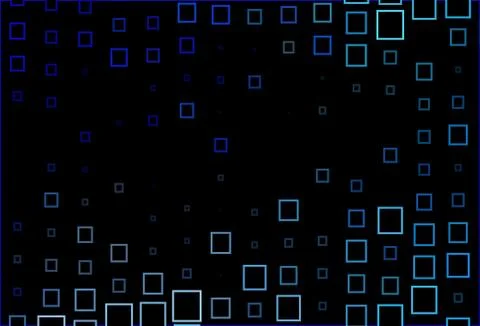 Dark BLUE vector texture in rectangular style. Stock Illustration