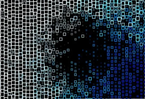 Dark BLUE vector texture in rectangular style. Illustrazione stock