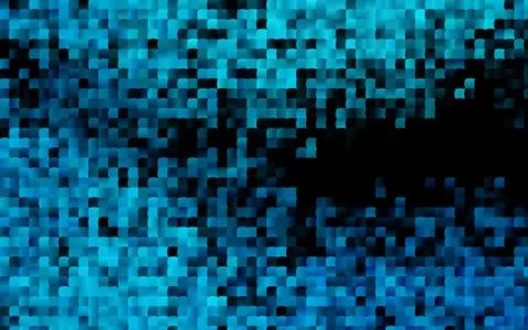 Dark BLUE vector texture in rectangular style. Stock Illustration