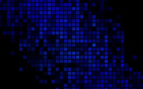 Dark BLUE vector texture in rectangular style. Illustrazione stock