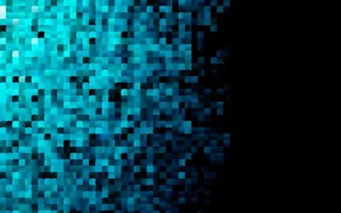 Dark BLUE vector texture in rectangular style. Stock Illustration