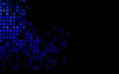 Dark BLUE vector texture in rectangular style. Stock Illustration