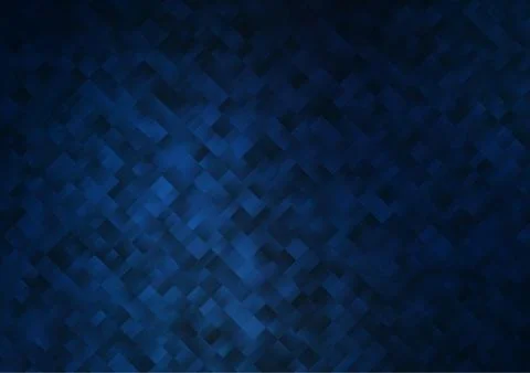 Dark BLUE vector texture in rectangular style. Stock Illustration
