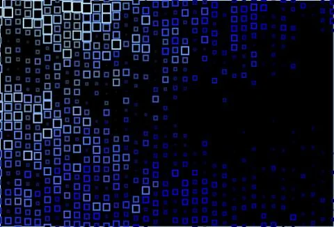 Dark BLUE vector texture in rectangular style. Stock Illustration