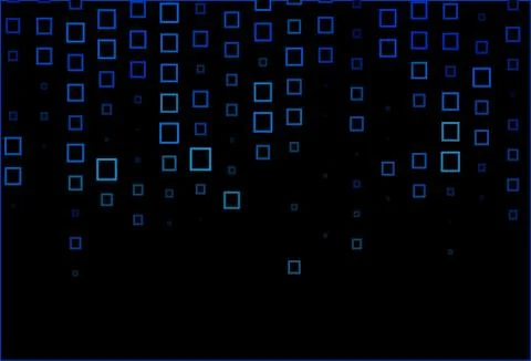Dark BLUE vector texture in rectangular style. Stock Illustration