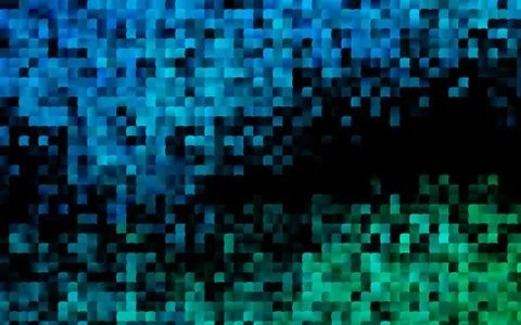Dark BLUE vector texture in rectangular style. 스톡 일러스트