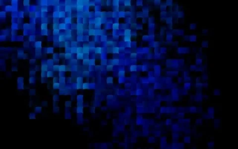 Dark BLUE vector texture in rectangular style. Stock Illustration