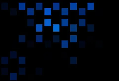 Dark BLUE vector texture with rectangular style. Stock Illustration