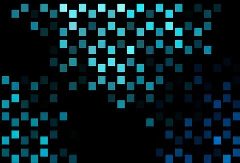 Dark BLUE vector texture with rectangular style. Stock Illustration