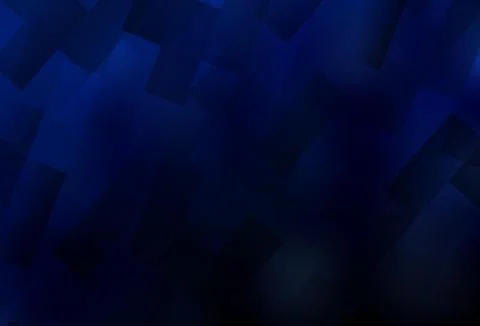 Dark BLUE vector texture in rectangular style. Stock Illustration