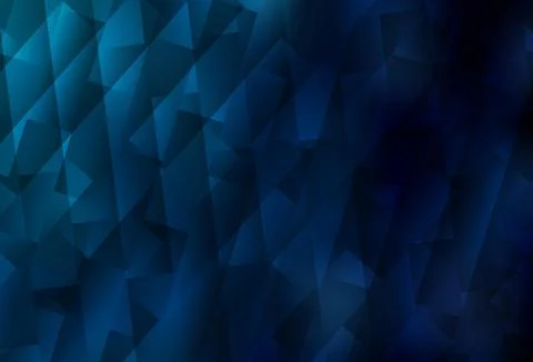 Dark BLUE vector texture in rectangular style. Illustrazione stock