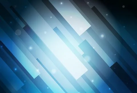 Dark BLUE vector texture in rectangular style. Stock Illustration