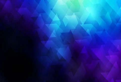 Dark BLUE vector texture in rectangular style. Stock Illustration