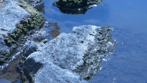 Dark Blue Water Stock Footage 117099986