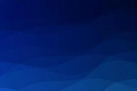 Dark blue wave lines background Stock Illustration