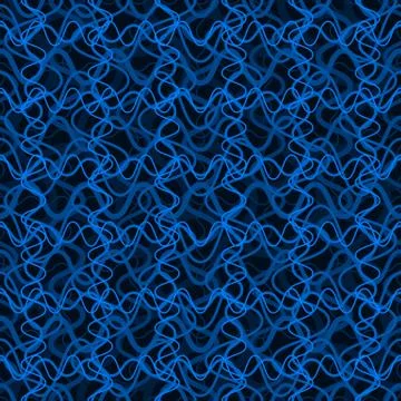 Dark blue wavy dynamic pattern. Navy background. Cover design template Stockillustratie