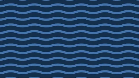 Dark Blue Wavy Line Pattern Background Stock Footage 290818910