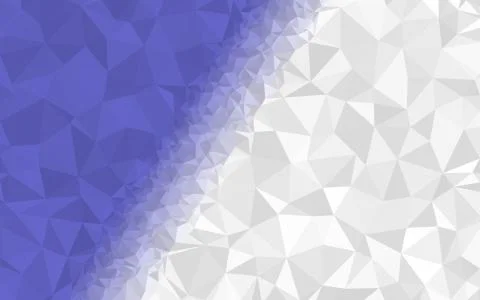 Dark Blue, White triangular low poly, Mosaic pattern Background, Vector illus イラスト素材