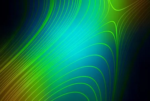 Dark Blue, Yellow vector abstract bright pattern. Illustrazione stock