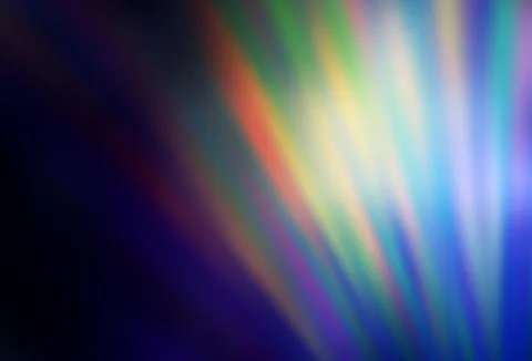 Dark Blue, Yellow vector abstract blurred layout. Stock Illustration