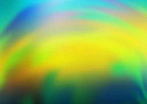 Dark Blue, Yellow vector blurred shine abstract background. Illustrazione stock