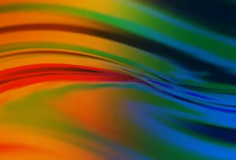 Dark Blue, Yellow vector blurred and colored pattern. Illustrazione stock