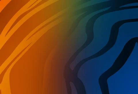 Dark Blue, Yellow vector blurred pattern. Stock Illustration